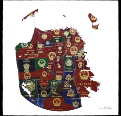 San Francisco Passport Map