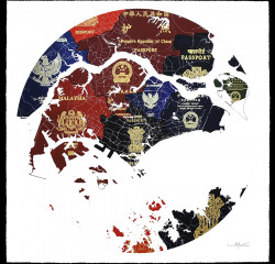 Singapore Passport Map