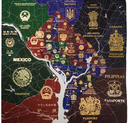 Washington DC Passport Map