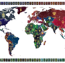 World Passport Map