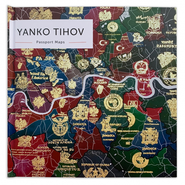 Yanko Tihov Hardcover Catalogue book Passport Maps